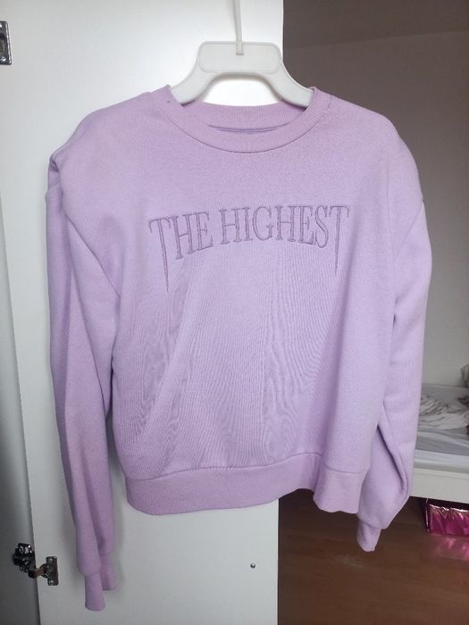 Bluza liliowa fioletowa