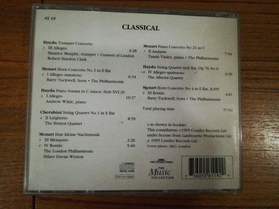 CD - The Sunday Times Music Collection - Classical