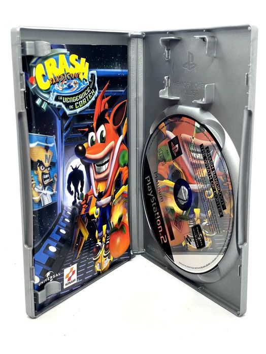 Crash Bandicoot Wrath of Cortex PS2 Po Angielsku