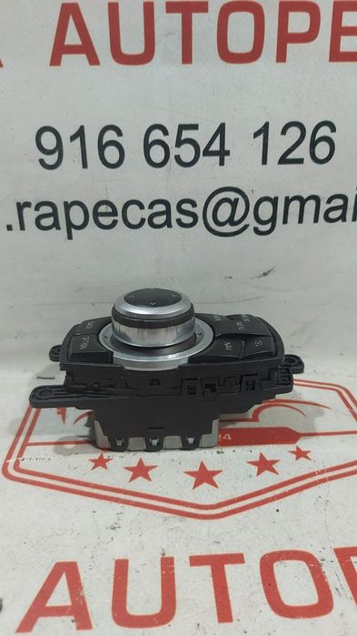 Comando Multifunções Joystick Idrive NAV Navegação Radio BMW F10 X3