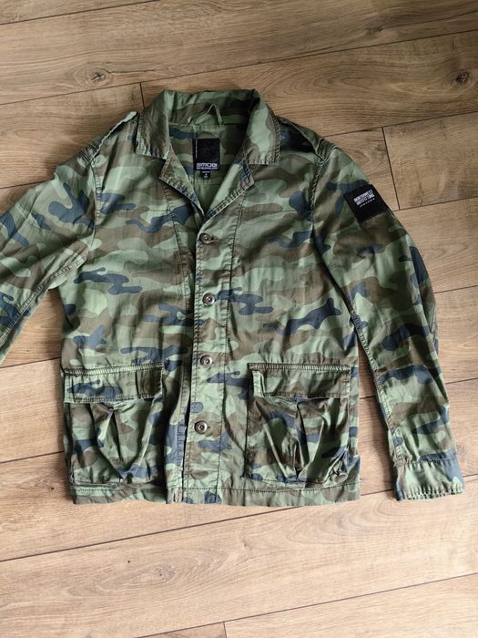 Męska lekka kurta w stylu moro, Smog, S, Stan bardzo dobry
