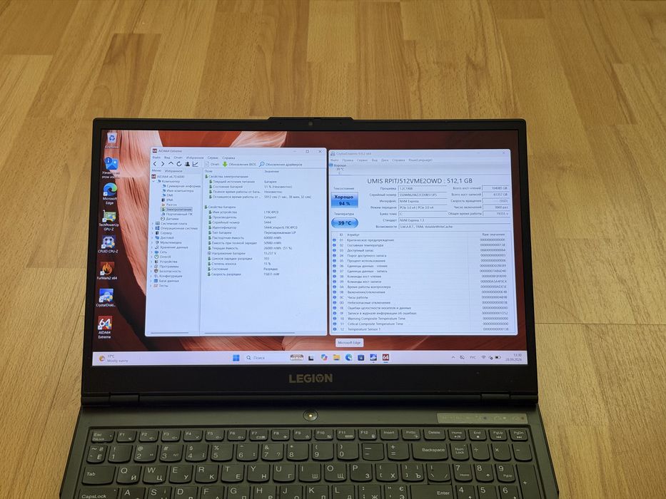 Ноутбук Lenovo Legion i7 / 16 GB / GTX 1650