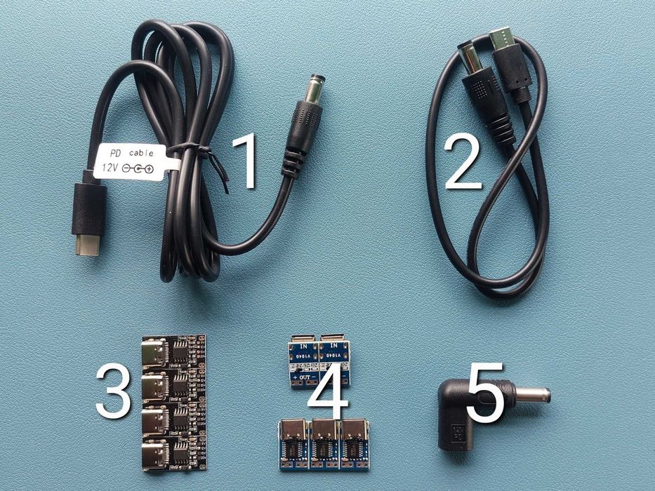 Триггер PD, PPS, QC, FCP, AFC (9В, 12В, 15В, 20В) 5А