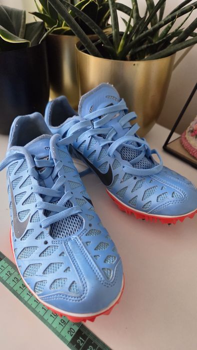Kolce lekkoatletyczne nike błękitne 38