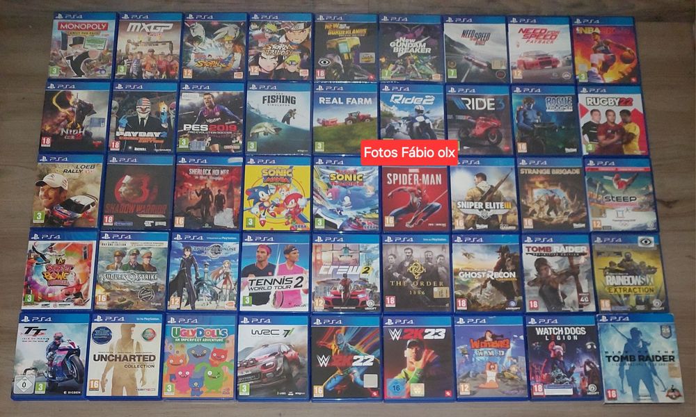 Jogos Ps4 Originais Novos & Usados Ler Anúncio ( Desde 10€) Compatível Com Ps5