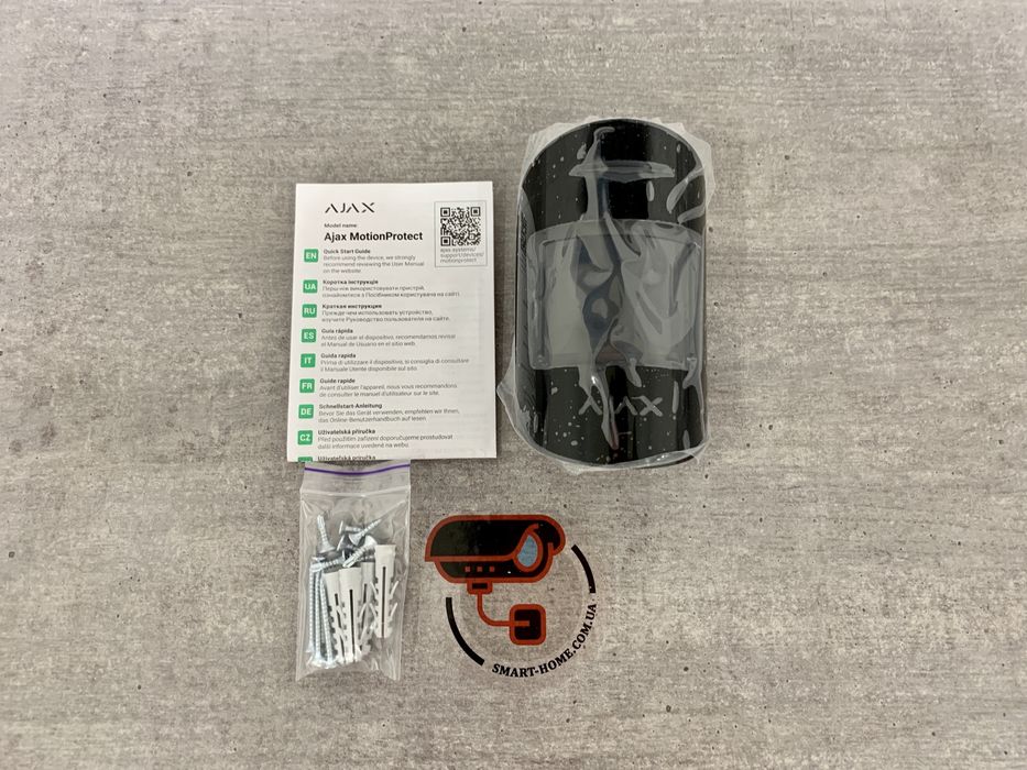 AJAX MotionProtect Plus датчик движения с иммунитетом к отопителям