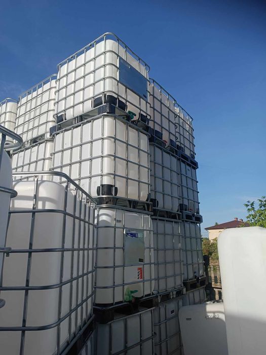 Zbiorniki mauzer 1000l mauser Czysty myty zbiornik na wodę