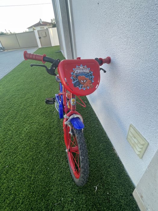 Bicicleta spider man