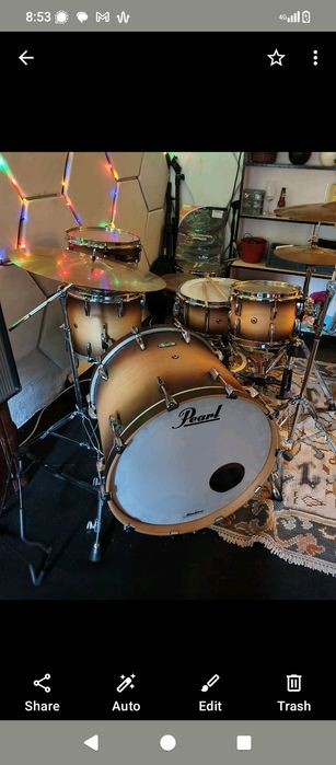 Pearl masters maple complete