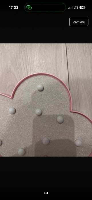 Lampka led chmurka