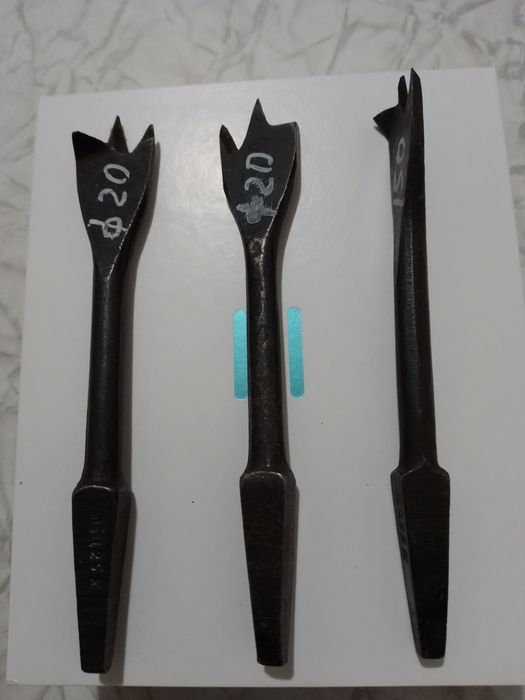 Свердла перові по дереву.