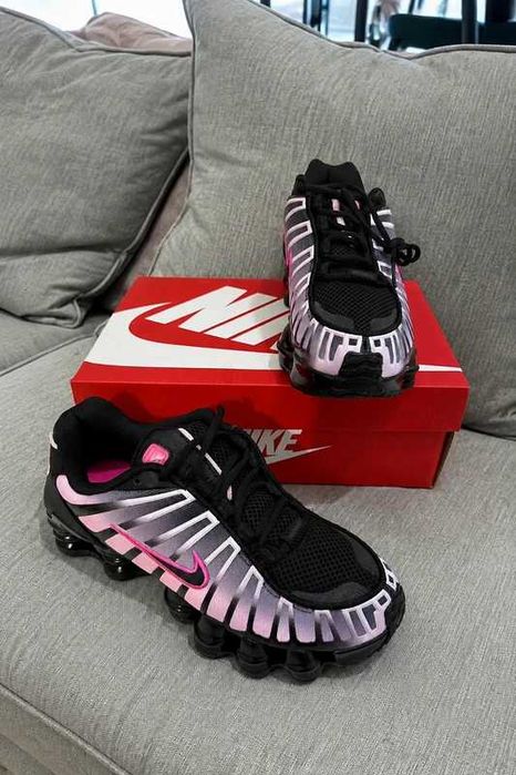 Nike Shox TL Black Playful Pink r.36