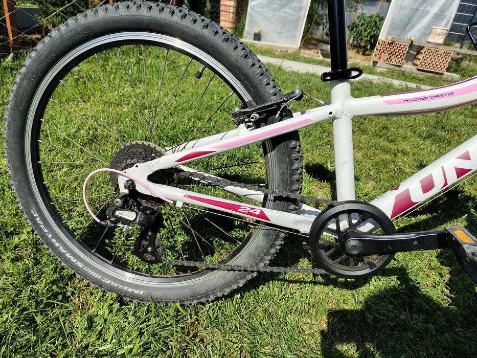 Rower Unibike Roxi 24" – Shimano 8 biegów – bardzo dobry stan