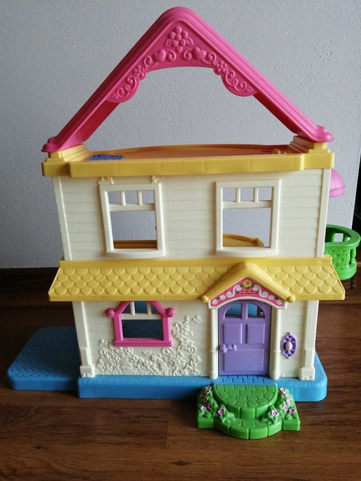 Domek dla lalek Fisher Price plus akcesoria