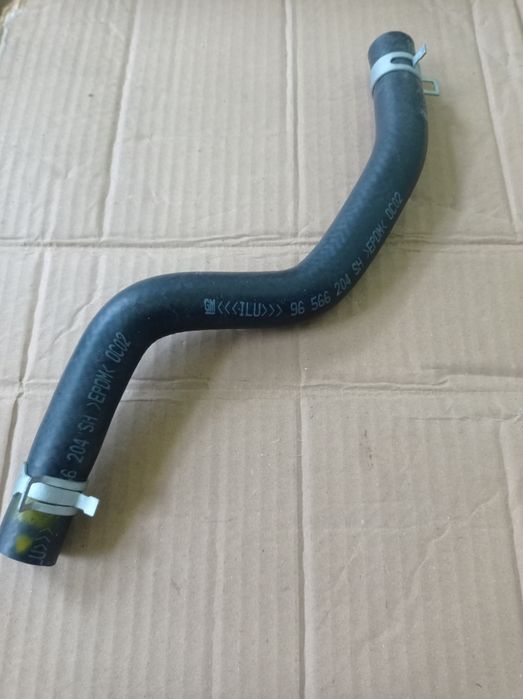 Патрубок радиатора печки подводящий 96566204 для автомобиля Дэу Матиз
