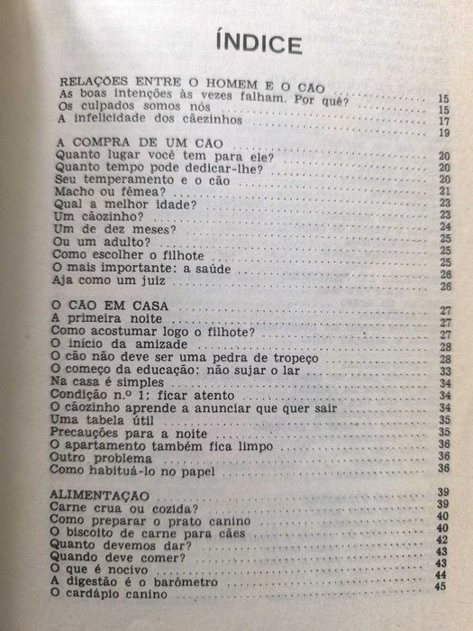 Livro "O Cão em Nossa Casa" de Théo Gygas