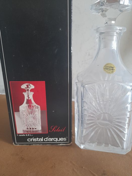 Garrafa em cristal