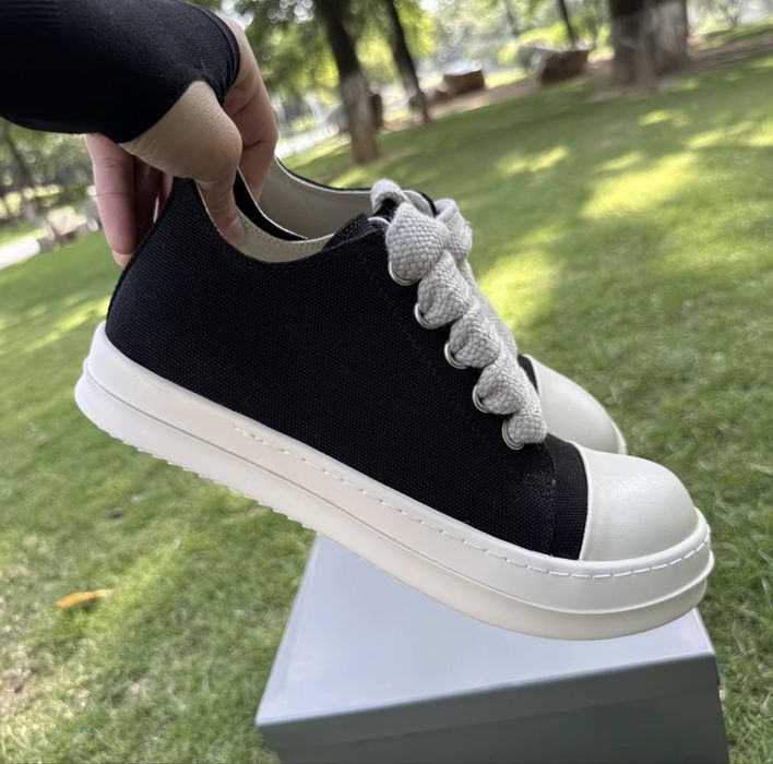 Нові кросівки Rick Owens DRKSHDW Ramones / повний комплект