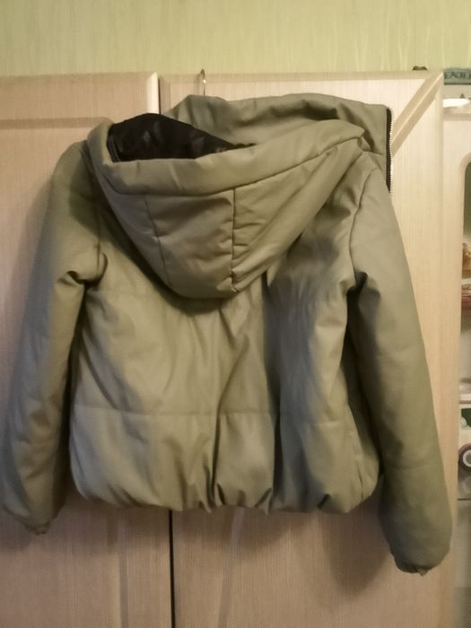 Куртка экокожа, евро зима, осень 7-9 лет.