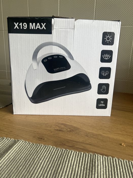 Lâmpada UV/LED Unhas SUN X19 MAX – Como Nova
