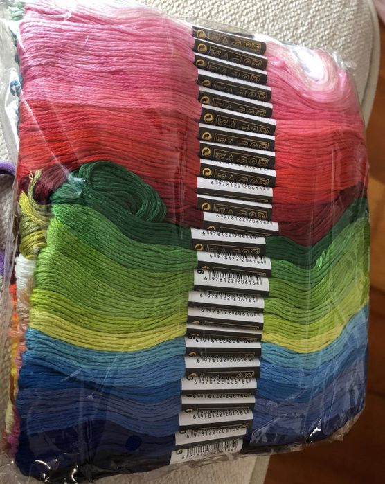 Linhas ponto cruz NOVAS pack 25 e 50 unidades