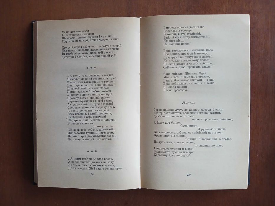 Андрій Малишко. Вибрані твори у двох томах. 1982 р.