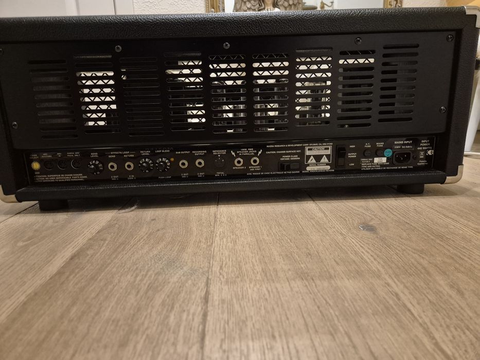 Rivera Knucklehead Reverb + oryginalny sterownik MIDI stan idealny KR7