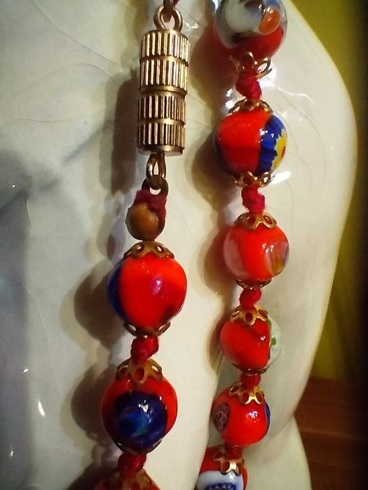 Korale ze szkła Murano