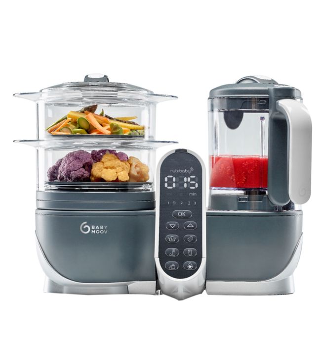 Блендер пароварка для дитячого прикорму babymoov nutribaby 6в1