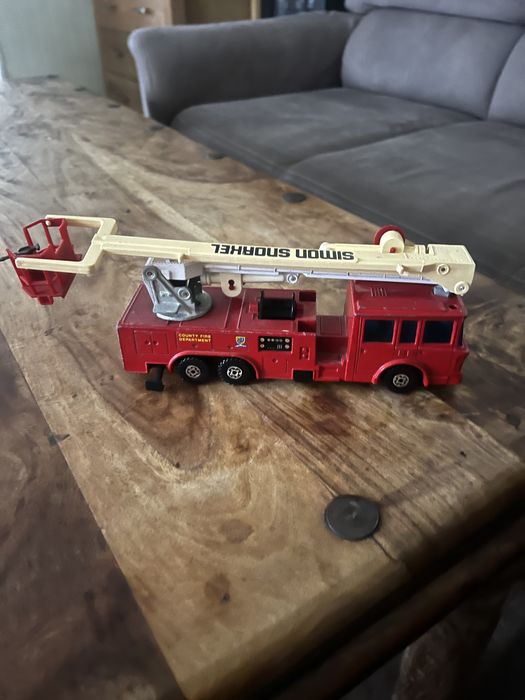 matchbox super kings snorkel fire engine