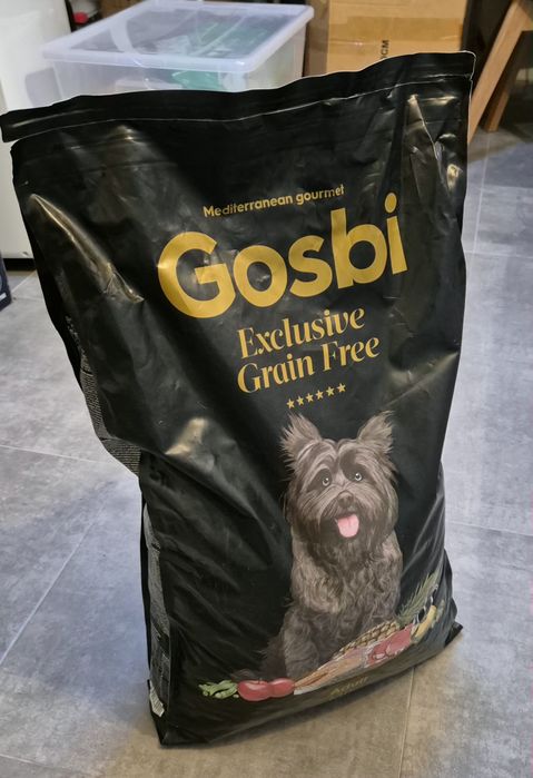 Ração para Cão Gosbi Grain Free 7 Kg - Selada!