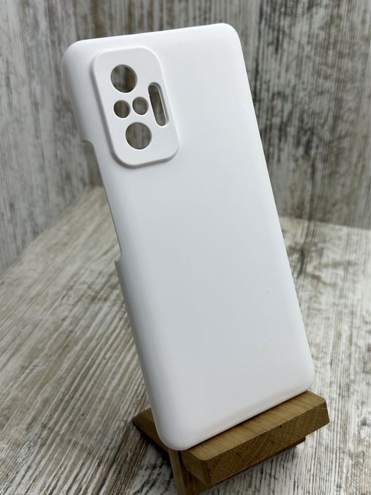 Не пачкаются! Чехол Silicone Case на Xiaomi Redmi Note 10 Pro Чохол