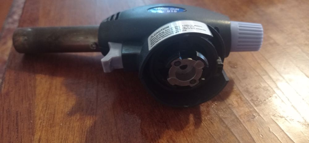 Ручная туристическая газовая горелка Flame Gun 915 с пьезоподжигом