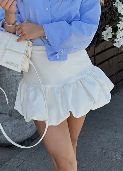 Спідниця ZARA з льону
