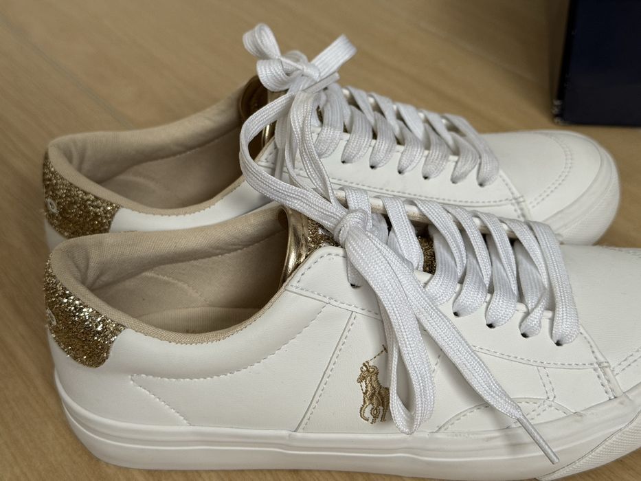 Buty  Sneakersy Polo Ralph Lauren  białe 35