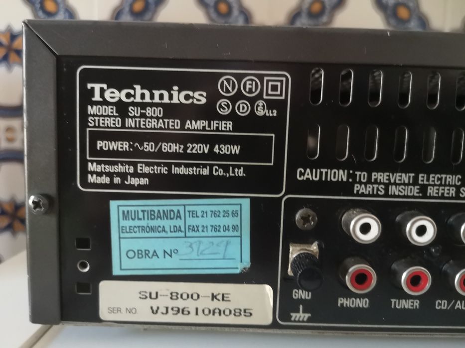 Technics SU-800 Class A