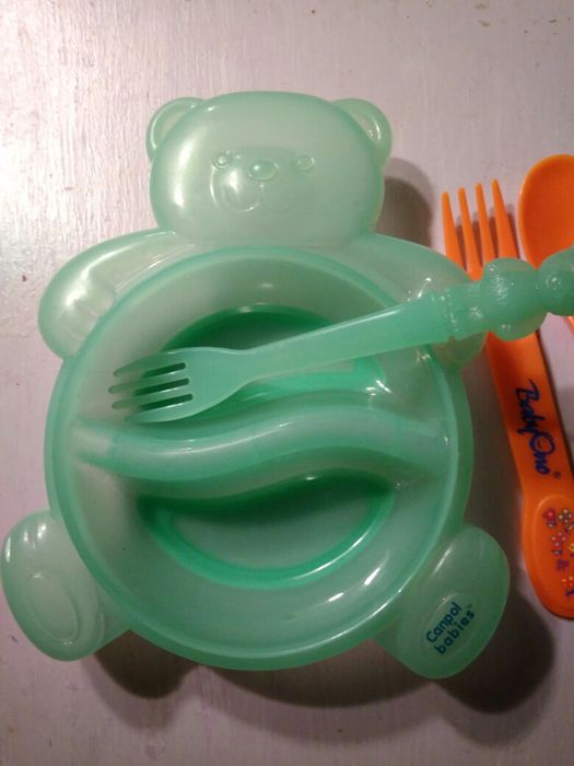 Детская посуда пластиковая