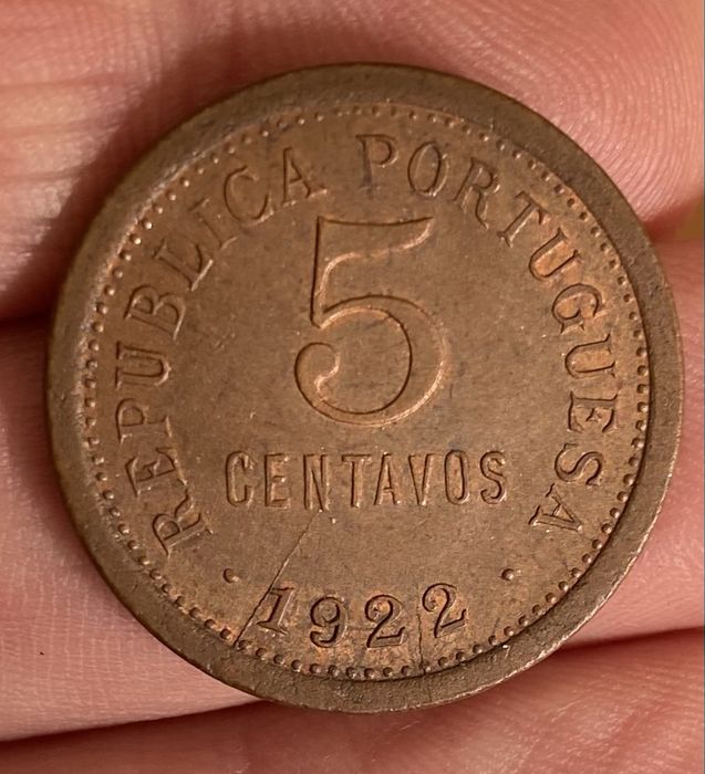 Moeda 1731 - 5 Centavos 1922