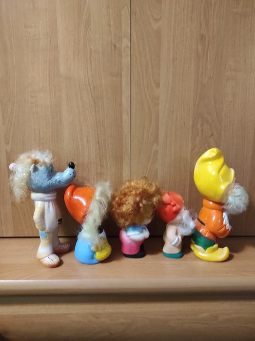 Резиновые игрушки времён СССР