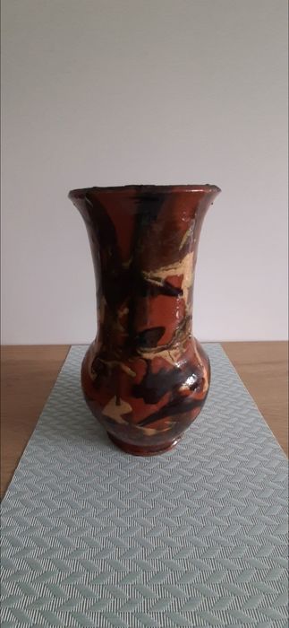 Wazon ceramiczny szkliwiony art deco