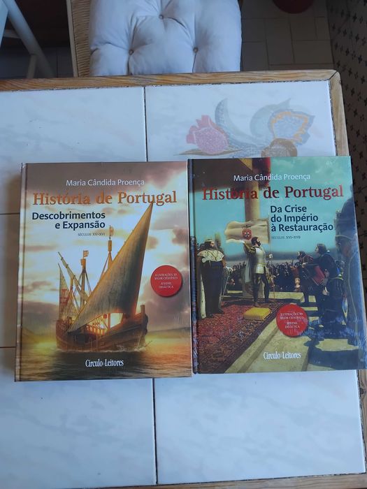 7 LIVROS DE HISTÓRIA - HISTÓRIA DE PORTUGAL POR MARIA CÂNDIDA PROENÇA
