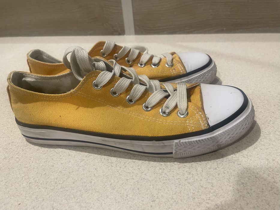 Trampki, tenisówki damskie 37, żółte trampki