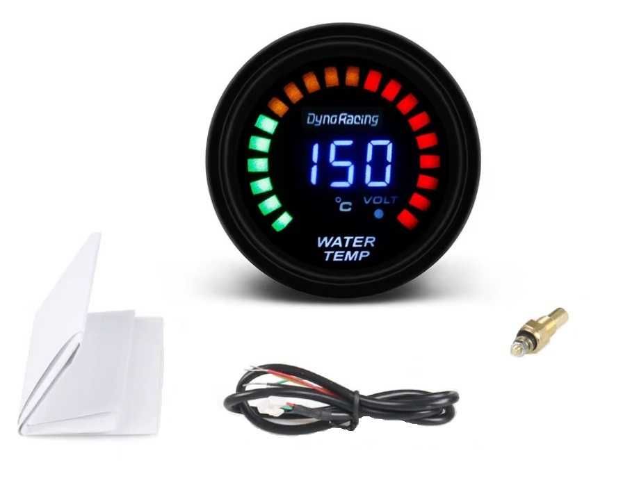 Manómetros Digitais - Pressão Turbo 3 BAR Conta RPM Temperatura