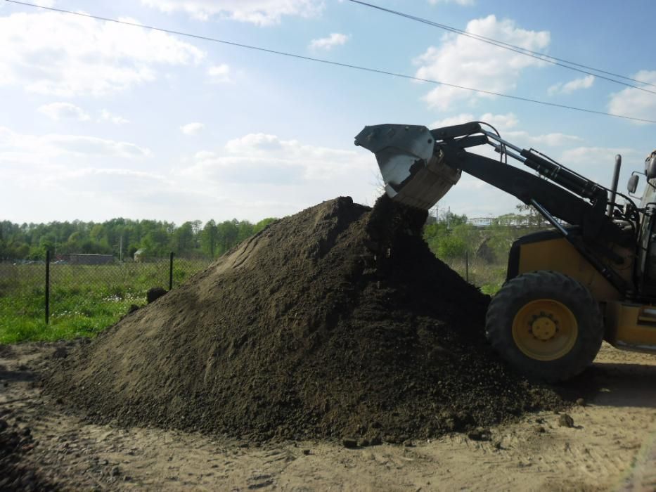 ziemia przesiewana z transportem okazja
