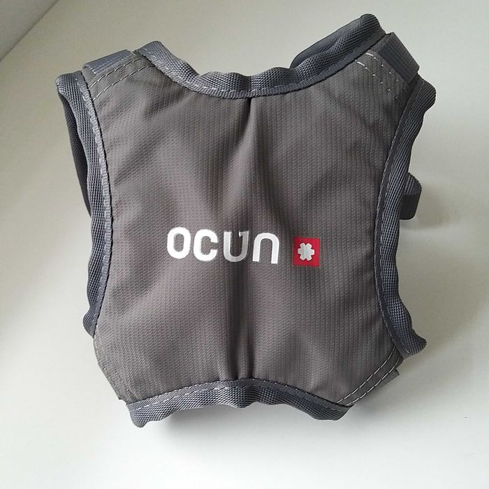 Uprząż dla dzieci wspinaczkowa- Ocun Chest Kid- grey mouse + taśma