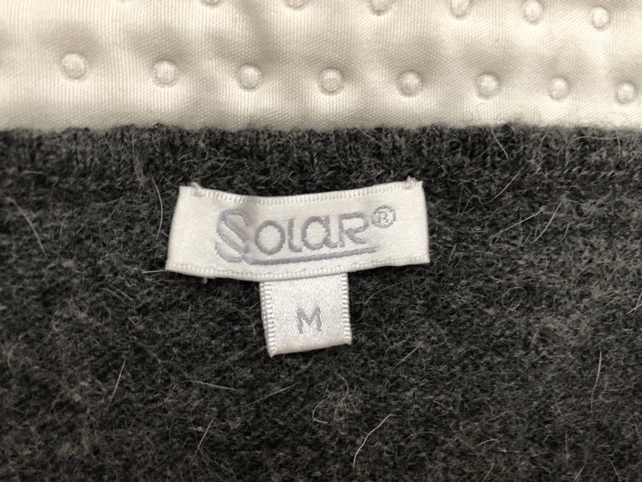 Top, Solar, szary, wełna, M