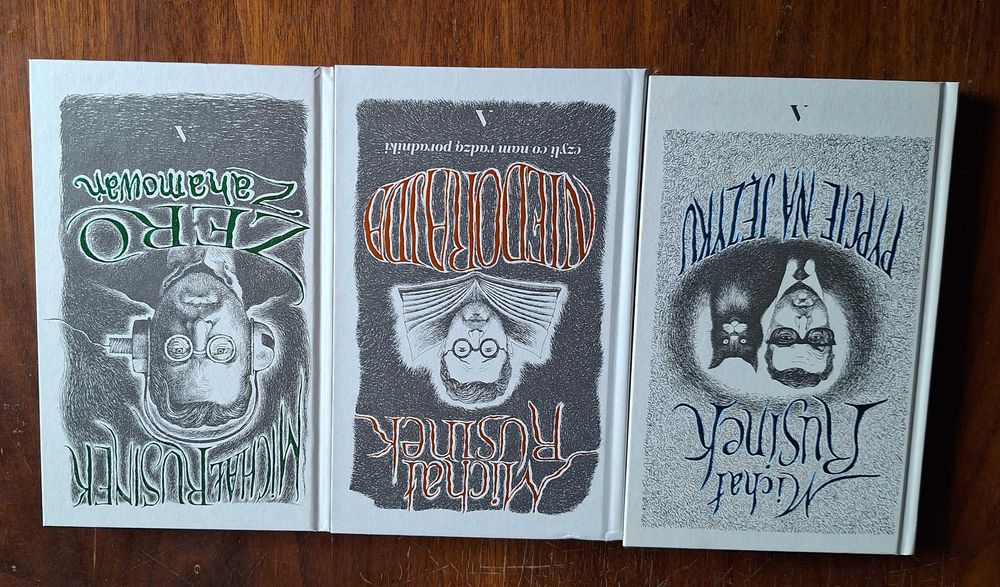 Michał Rusinek pakiet książek NOWE