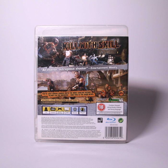 Gra bulletstorm PS3