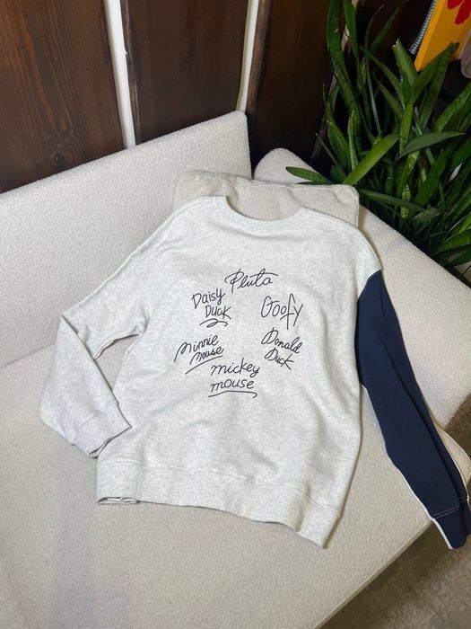 Стильний світшот з мікі маусами! Розмір М-L! Розпродаж до 70%