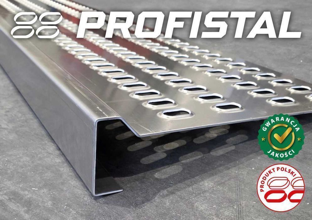 Panel z profilem bocznym aluminiowy LOHR - blacha na najazd